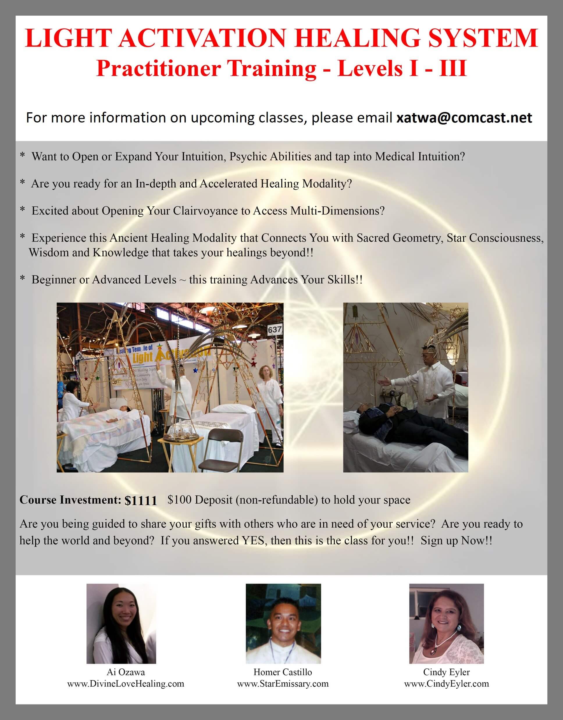 Class Flyer with Email