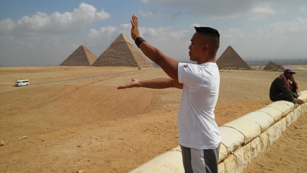 Giza in Egypt.